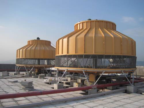 工業型圓形逆流式冷卻塔